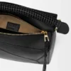 Bolsa Puzzle pequena em pele de bezerro lisa e pele de borrego napa Bolsa Puzzle pequena em pele de bezerro lisa e pele de borrego napa