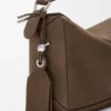 Bolsa Puzzle Pequena Featherlight em nubuck granulado Bolsa Puzzle Pequena Featherlight em nubuck granulado