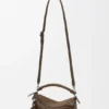 Bolsa Puzzle Pequena Featherlight em nubuck granulado Bolsa Puzzle Pequena Featherlight em nubuck granulado