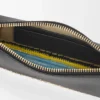 Bolsa Rio em pele de bezerro clássica e ráfia Bolsa Rio em pele de bezerro clássica e ráfia