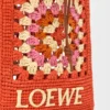 Bolso com cordão em pele de bezerro clássica e ráfia Bolso com cordão em pele de bezerro clássica e ráfia