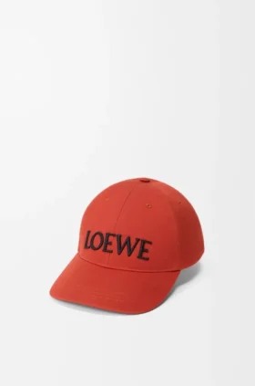 Boné Loewe em lona de algodão