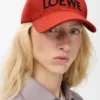 Boné Loewe em lona de algodão Boné Loewe em lona de algodão