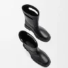 Bota Bobby em pele de bezerro granulada e curtida vegetalmente Bota Bobby em pele de bezerro granulada e curtida vegetalmente
