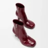 Bota de tornozelo «Bobine» em pele de hagfish Bota de tornozelo «Bobine» em pele de hagfish