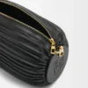 Bracelet Pouch em napa de cordeiro plissada Bracelet Pouch em napa de cordeiro plissada