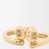 Brincos de argola mini «Pebble» da Anagram em prata de lei Brincos de argola mini «Pebble» da Anagram em prata de lei