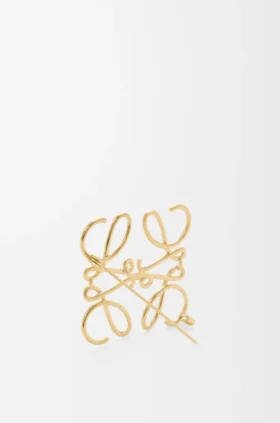 Broche Anagram em metal