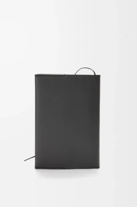 Caderno Futurist cat em pele de bezerro