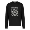 Calçado desportivo masculino loewe Anagram bordado, preto, P00446091