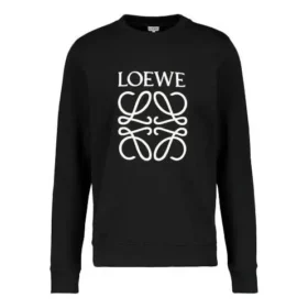 Calçado desportivo masculino loewe Anagram bordado, preto, P00446091