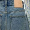 Calças de ganga «Anagram Barrel» em denim Calças de ganga «Anagram Barrel» em denim