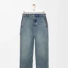Calças de ganga em denim Calças de ganga em denim