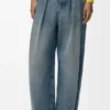 Calças de ganga em denim Calças de ganga em denim