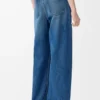 Calças de ganga em denim Calças de ganga em denim