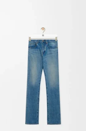 Calças de ganga justas em denim