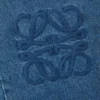Calças de ganga largas Anagram em denim Calças de ganga largas Anagram em denim