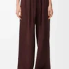 Calças de pijama em seda