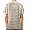 Camisa de manga curta branca com riscas loewe para homem H6109650Pc-2396