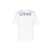 Camisa de manga curta masculina loewe AW19 Painting, branca, H6299720Si