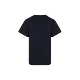 Camisa de manga curta masculina loewe em algodão com cordão, azul-marinho, modelo H6109031Si-5110