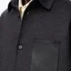 Camisa larga em lã e caxemira Camisa larga em lã e caxemira