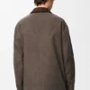 Camisa larga em mistura de algodão Camisa larga em mistura de algodão