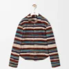 Camisa larga em pele de borrego nubuck Camisa larga em pele de borrego nubuck
