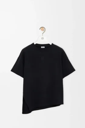 Camisas assimétricas em mistura de algodão