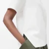 Camisas assimétricas em mistura de algodão Camisas assimétricas em mistura de algodão