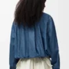 Camisas com cinto em ganga Camisas com cinto em ganga