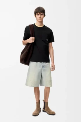 Camisas de corte descontraído em algodão
