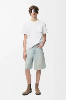 Camisas de corte descontraído em algodão
