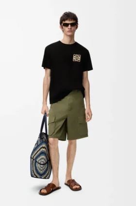 Camisas de corte descontraído em algodão