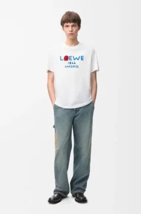 Camisas de corte descontraído em algodão