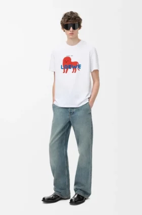 Camisas de corte descontraído em algodão