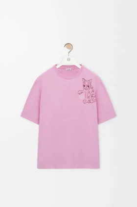 Camisas de corte largo em algodão