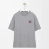 Camisas de corte largo em algodão