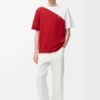 Camisas de corte largo em algodão Camisas de corte largo em algodão