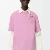 Camisas de corte largo em algodão