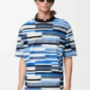 Camisas de corte largo em algodão