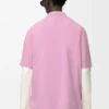 Camisas de corte largo em algodão