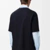 Camisas de corte largo em algodão Camisas de corte largo em algodão