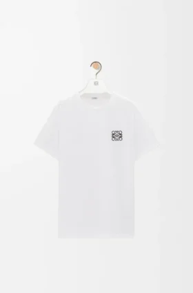 Camisas de corte regular em algodão