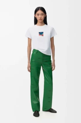 Camisas de corte regular em algodão
