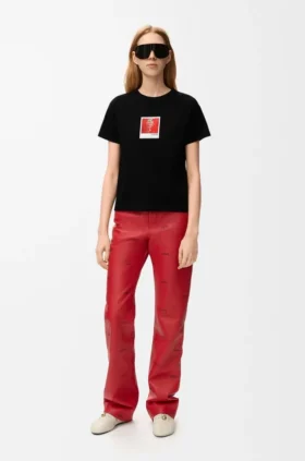 Camisas de corte regular em algodão