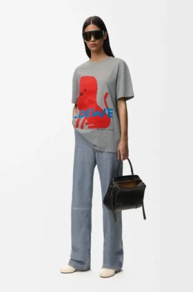 Camisas de corte regular em algodão