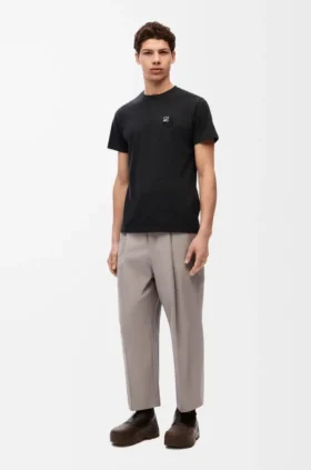 Camisas de corte regular em algodão