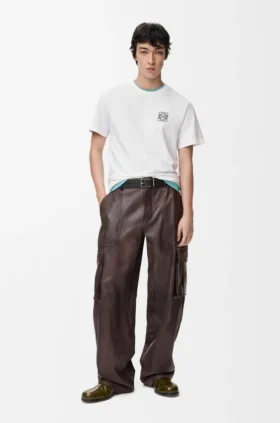 Camisas de corte regular em algodão