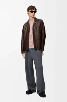 Camisas de corte regular em algodão